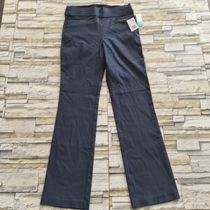 Violet & Roses Pants Women's 10/30 Navy Blue Casual Office Career